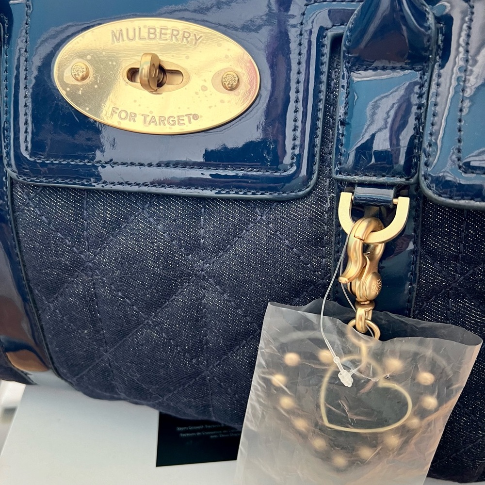 Mulberry for Target large satchel NWT